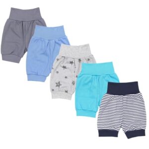 TupTam Baby Sommershorts 5er Pack türkis/blau