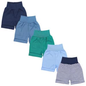 TupTam Baby Sommershorts 5er Pack dunkelgrün