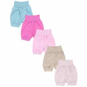 TupTam Baby Mädchen Sommershorts 5er Set rosa