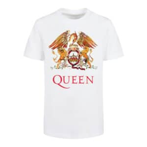 F4NT4STIC Basic Kids Tee Queen Classic Crest weiß