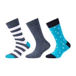 s.Oliver Socken Junior organic 3er-Pack blue