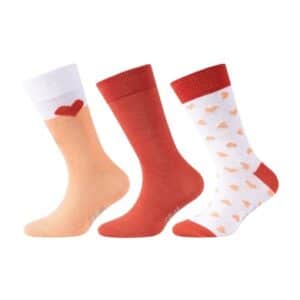 S.Oliver Socken Junior originnals organic 3er-Pack faded rose