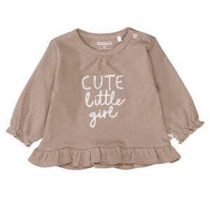 STACCATO Langarmshirt taupe