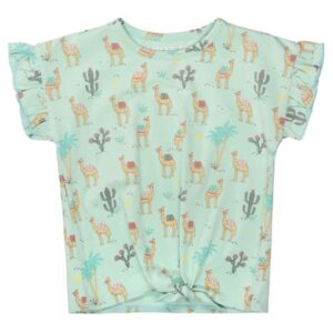 Staccato T-Shirt ice green gemustert