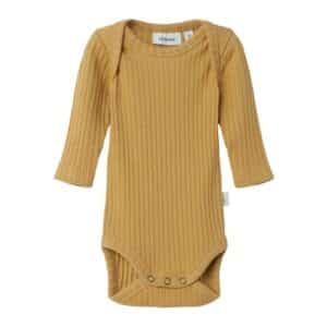 Lil'Atelier Langarmbody Nbnikar Honey Mustard