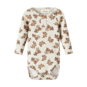 Lil'Atelier Langarmbody Nbmgeo Turtledove