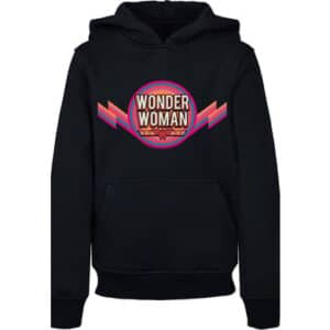 F4NT4STIC Hoodie DC Comics Wonder Woman Rainbow Logo schwarz