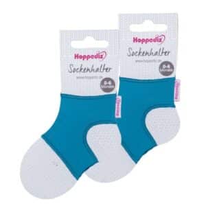 Hoppediz Babysocken Sockenhalter 2-er Set petrol