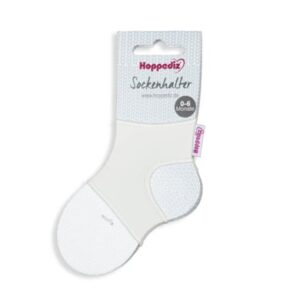 Hoppediz Babysocken Sockenhalter creme