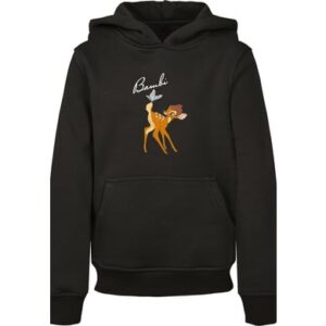 F4NT4STIC Hoodie Disney Bambi Schmetterling Tail schwarz