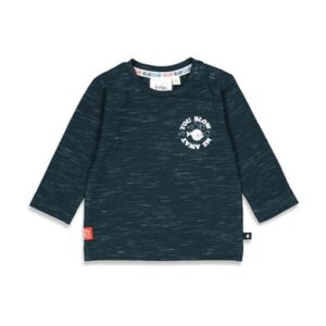 Feetje Langarmshirt Blub Club Marine Melange