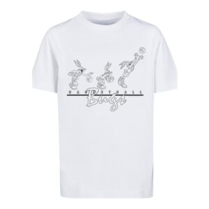 F4NT4STIC T-Shirt Looney Tunes Basketball Bugs weiß