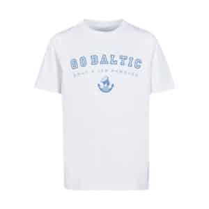 F4NT4STIC T-Shirt Go Baltic Knut & Jan Hamburg weiß