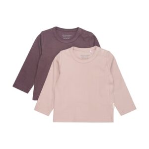 Minymo Langarmshirt 2er Pack Misty Rose