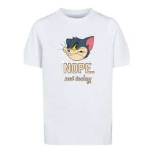 F4NT4STIC T-Shirt Tom and Jerry TV Serie Nope Not Today weiß