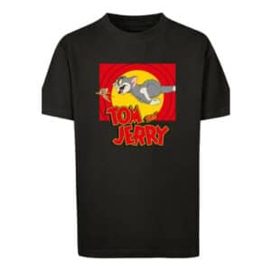 F4NT4STIC T-Shirt Tom and Jerry TV Serie Chase Scene schwarz