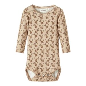 Lil'Atelier Langarmbody Nbfgaya Warm Sand