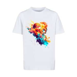 F4NT4STIC T-Shirt Basketball Sport Player UNISEX weiß