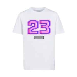 F4NT4STIC T-Shirt Pixel 23 pink weiß