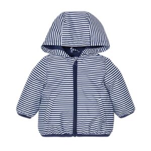 OVS Outdoorjacke Maritime Blue gestreift