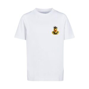 F4NT4STIC T-Shirt Rubber Duck Captain TEE UNISEX weiß