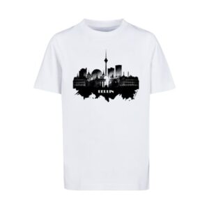 F4NT4STIC T-Shirt Cities Collection - Berlin skyline weiß