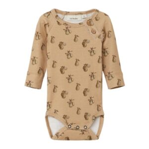 Lil'Atelier Langarmbody Nbmgeo Warm Sand