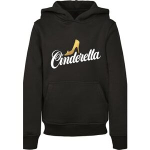 F4NT4STIC Hoodie Disney Cinderella Aschenputtel Shoe Logo schwarz