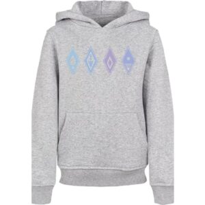 F4NT4STIC Hoodie Disney Frozen Symbols heather grey