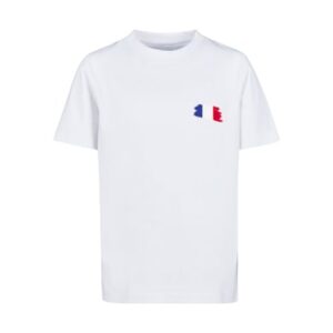 F4NT4STIC T-Shirt France Frankreich Flagge Fahne weiß