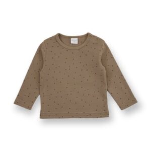 LITTLE Shirt Dream Big dots khaki