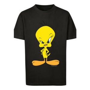 F4NT4STIC T-Shirt Looney Tunes Angry Tweety schwarz