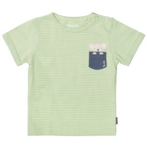 STACCATO T-Shirt dark mint gestreift