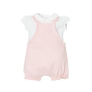 OVS Set aus T-Shirt und Latzhose Heavenly Pink