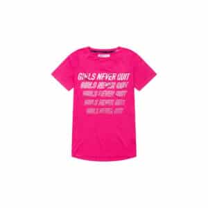 MINOTI T-Shirt Never Quit Rosa