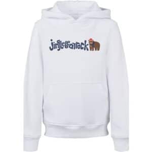 F4NT4STIC Hoodie Christmas Jingle Bear Rock weiß