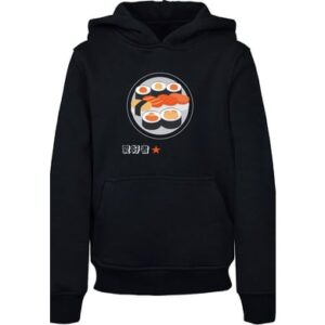 F4NT4STIC Hoodie Sushi Japan schwarz