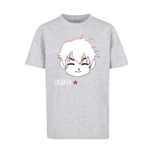 F4NT4STIC T-Shirt Manga Boy Japan heather grey