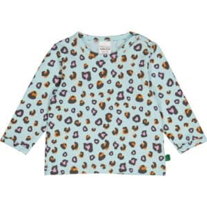 Fred's World Babylangarmshirt Aqua/ Tangerine/ Pastel