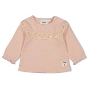 Feetje Langarmshirt Pretty Paisley Roze