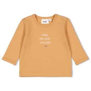 Feetje Langarmshirt Tiny Roar Camel