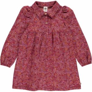 Müsli Langarmkleid Fig/Boysenberry/Berry red