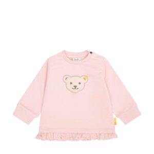 Steiff Sweatshirt silver pink