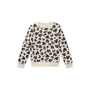 TOM TAILOR Sweatshirt Heart Leo Big