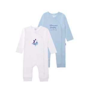 Liliput Jumpsuit 2er Set Wal weiss/ hellblau