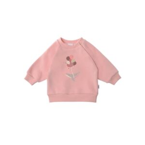 Liliput Sweatshirt 'Wal + Luftballons' rosa