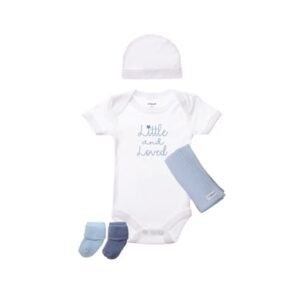 Liliput Baby Geschenkset Little and Loved weiss-hellblau