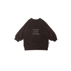 Liliput Sweatshirt little and loved braun