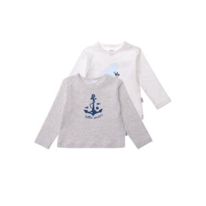 Liliput Langarmshirt Little Sailor weiss-grau