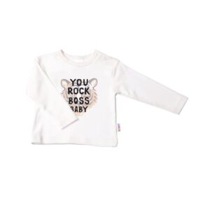 Liliput Langarmshirt Rock Boss Baby ecru